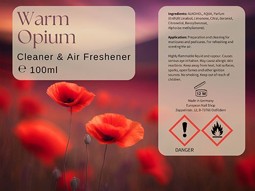 Warm Opium Cleaner & Air Freshener 100ml